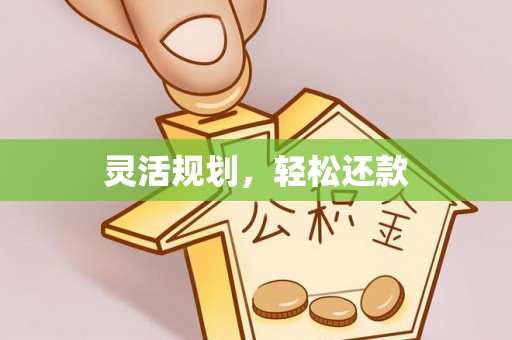 夏津灵活规划，轻松还款
