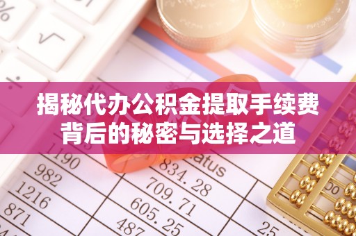 夏津揭秘代办公积金提取手续费背后的秘密与选择之道