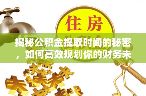 夏津揭秘公积金提取时间的秘密，如何高效规划你的财务未来
