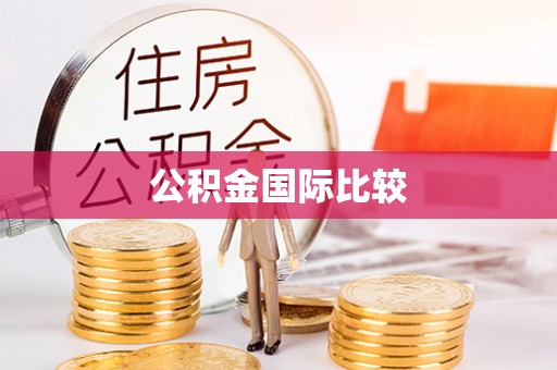 夏津公积金国际比较