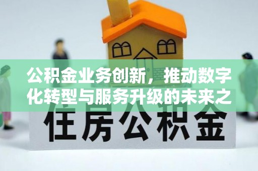 夏津公积金业务创新，推动数字化转型与服务升级的未来之路
