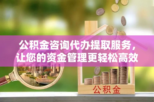 夏津公积金咨询代办提取服务，让您的资金管理更轻松高效