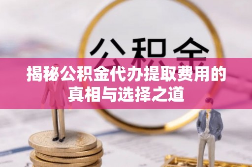 夏津揭秘公积金代办提取费用的真相与选择之道