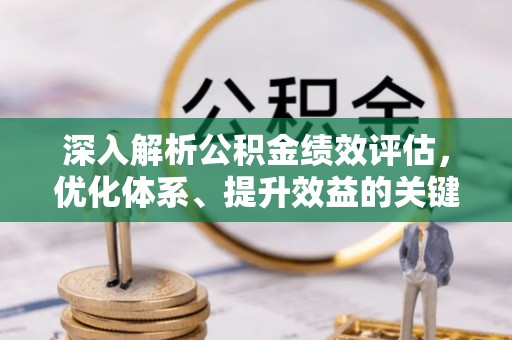 夏津深入解析公积金绩效评估，优化体系、提升效益的关键路径