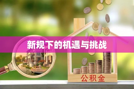 夏津新规下的机遇与挑战