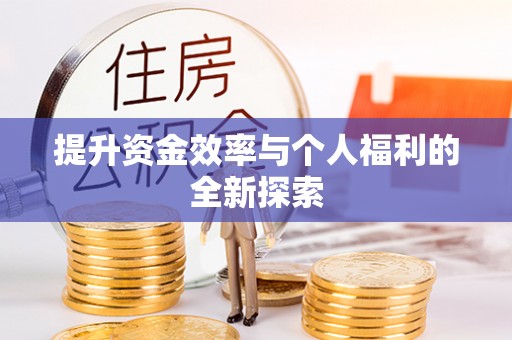夏津提升资金效率与个人福利的全新探索