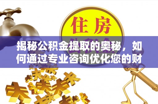 夏津揭秘公积金提取的奥秘，如何通过专业咨询优化您的财务规划