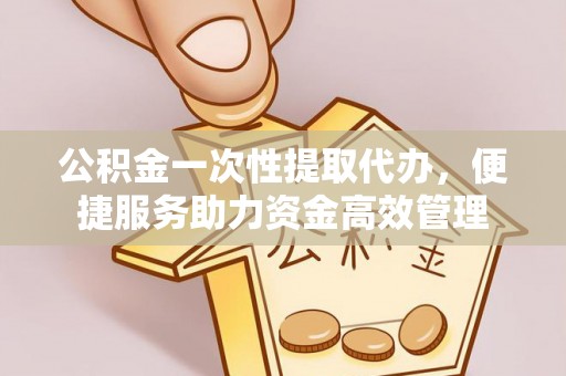 夏津公积金一次性提取代办，便捷服务助力资金高效管理